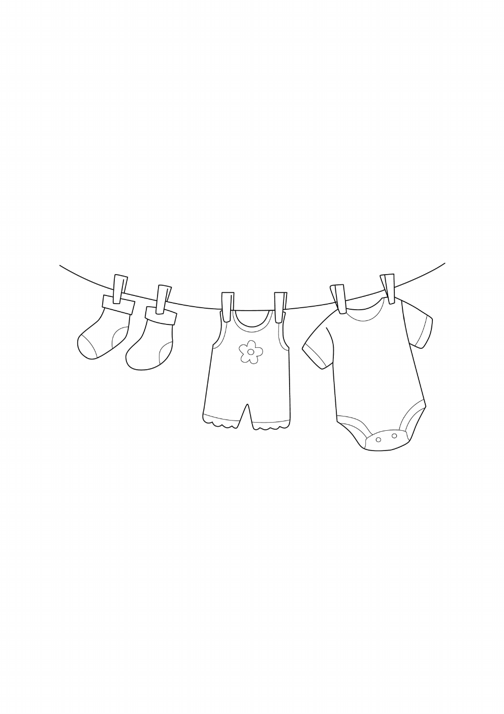 Baby Coloring Book coloring page 6