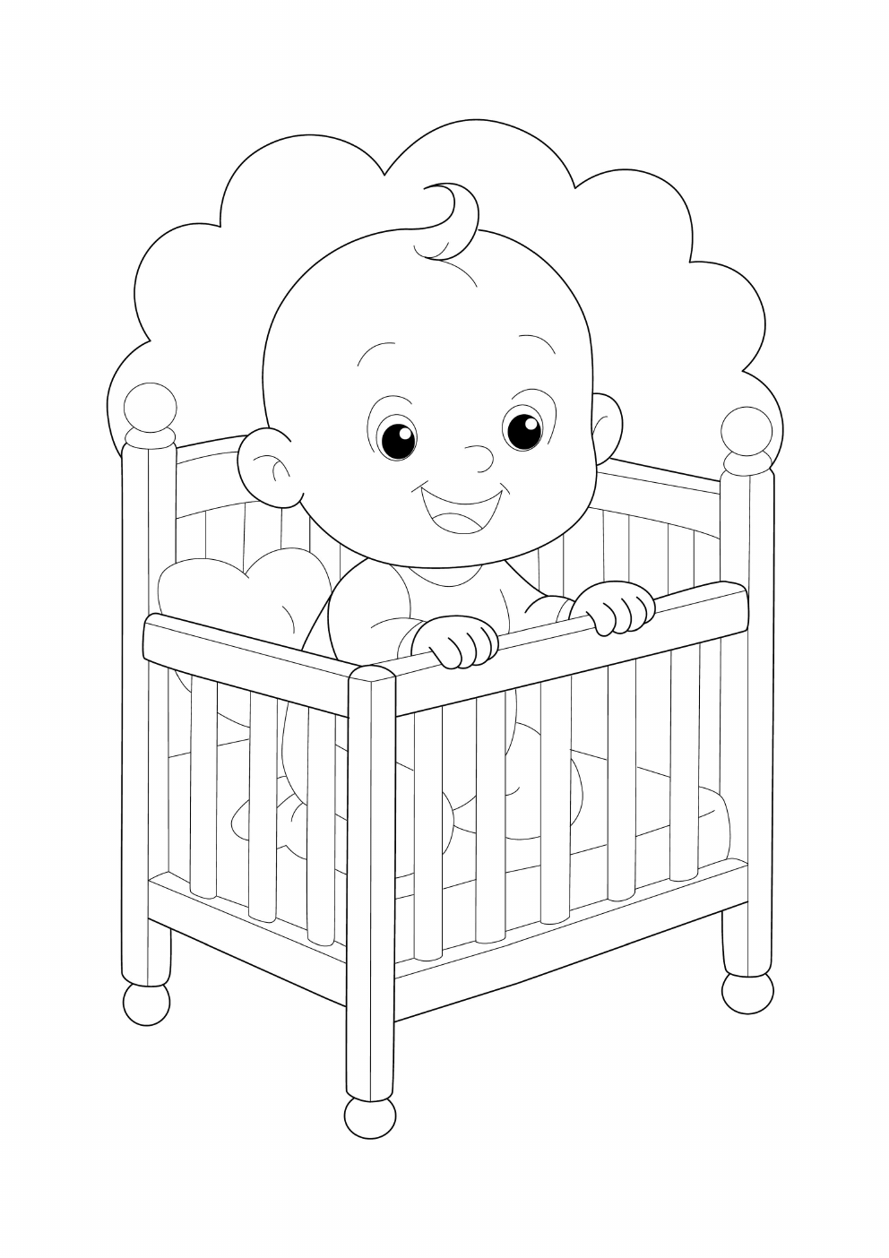 Baby Coloring Book coloring page 9