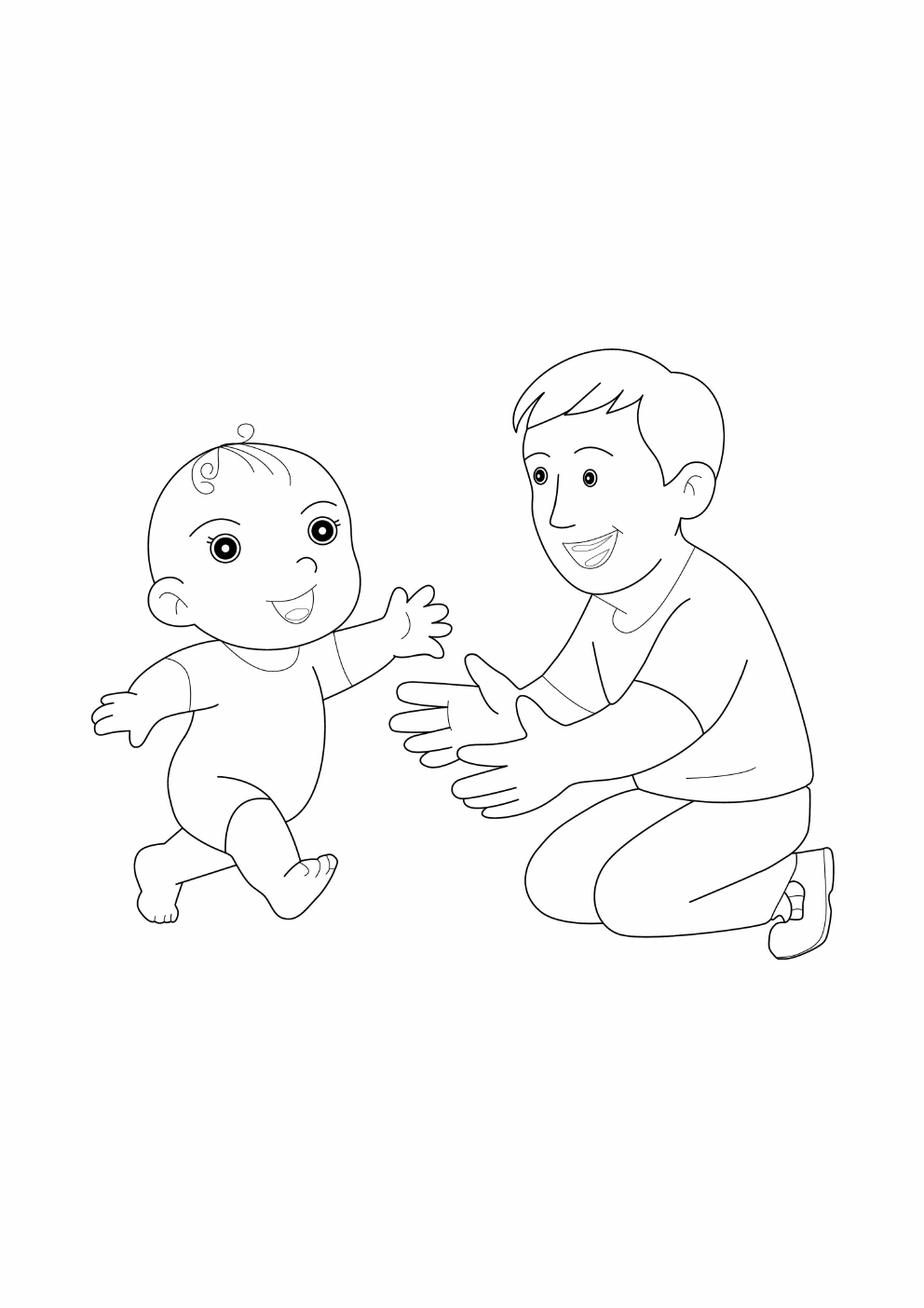 Baby Coloring Book coloring page 13