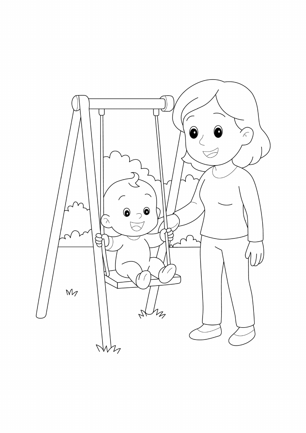 Baby Coloring Book coloring page 14