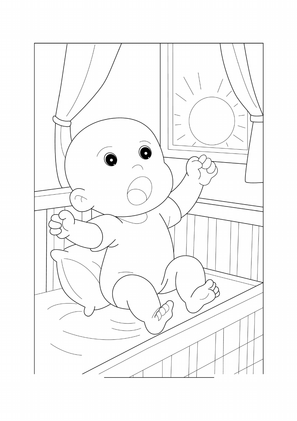 Baby Coloring Book coloring page 16