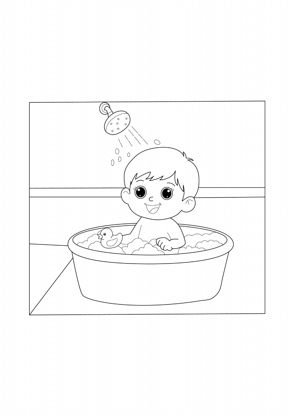 Baby Coloring Book coloring page 18