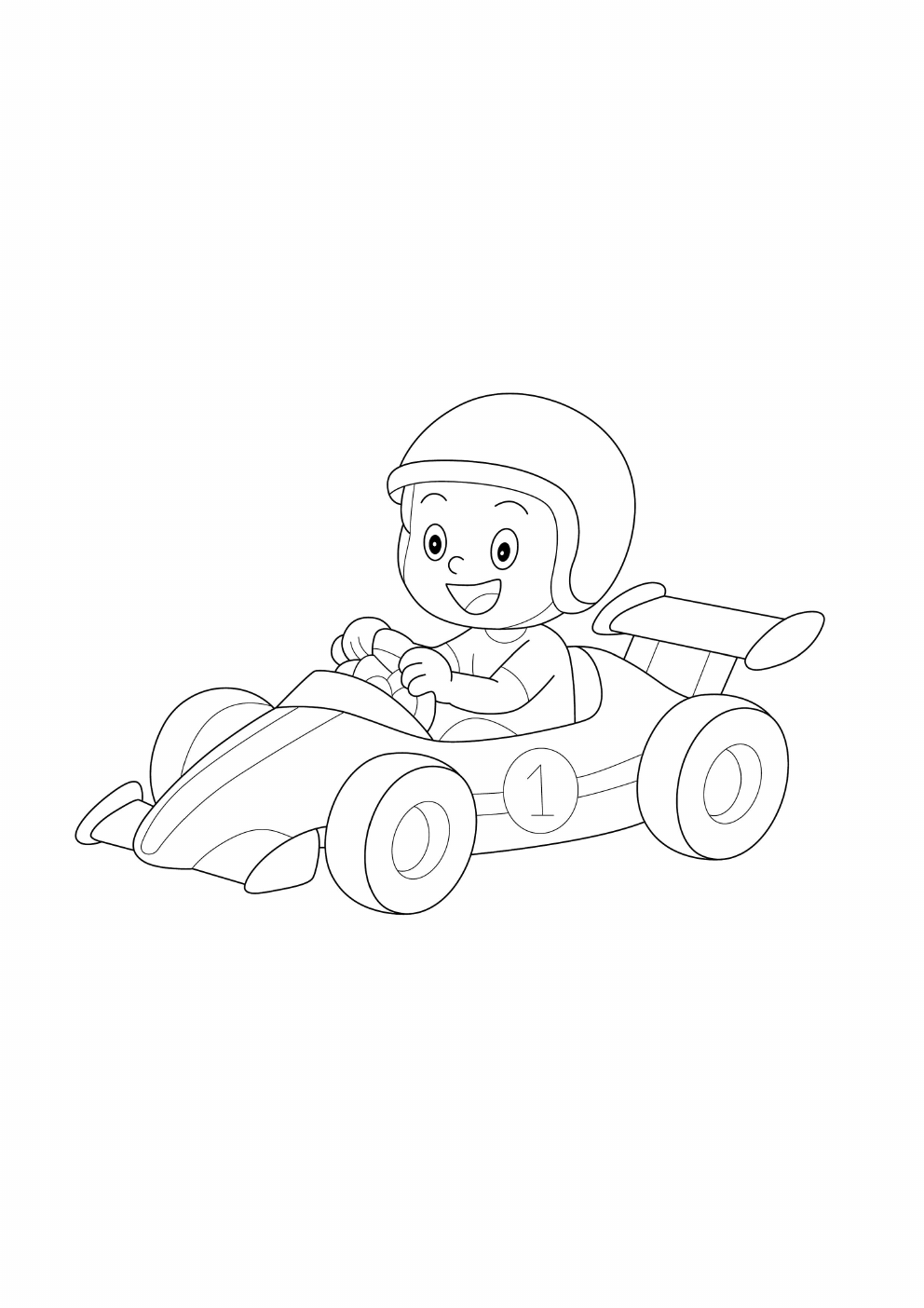 Kids Coloring Book coloring page 1