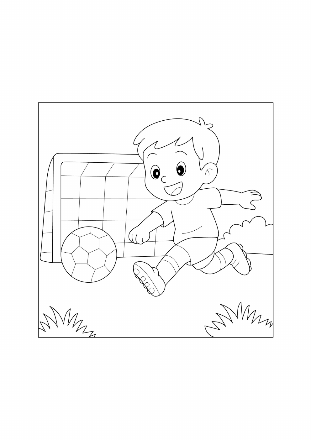 Kids Coloring Book coloring page 7