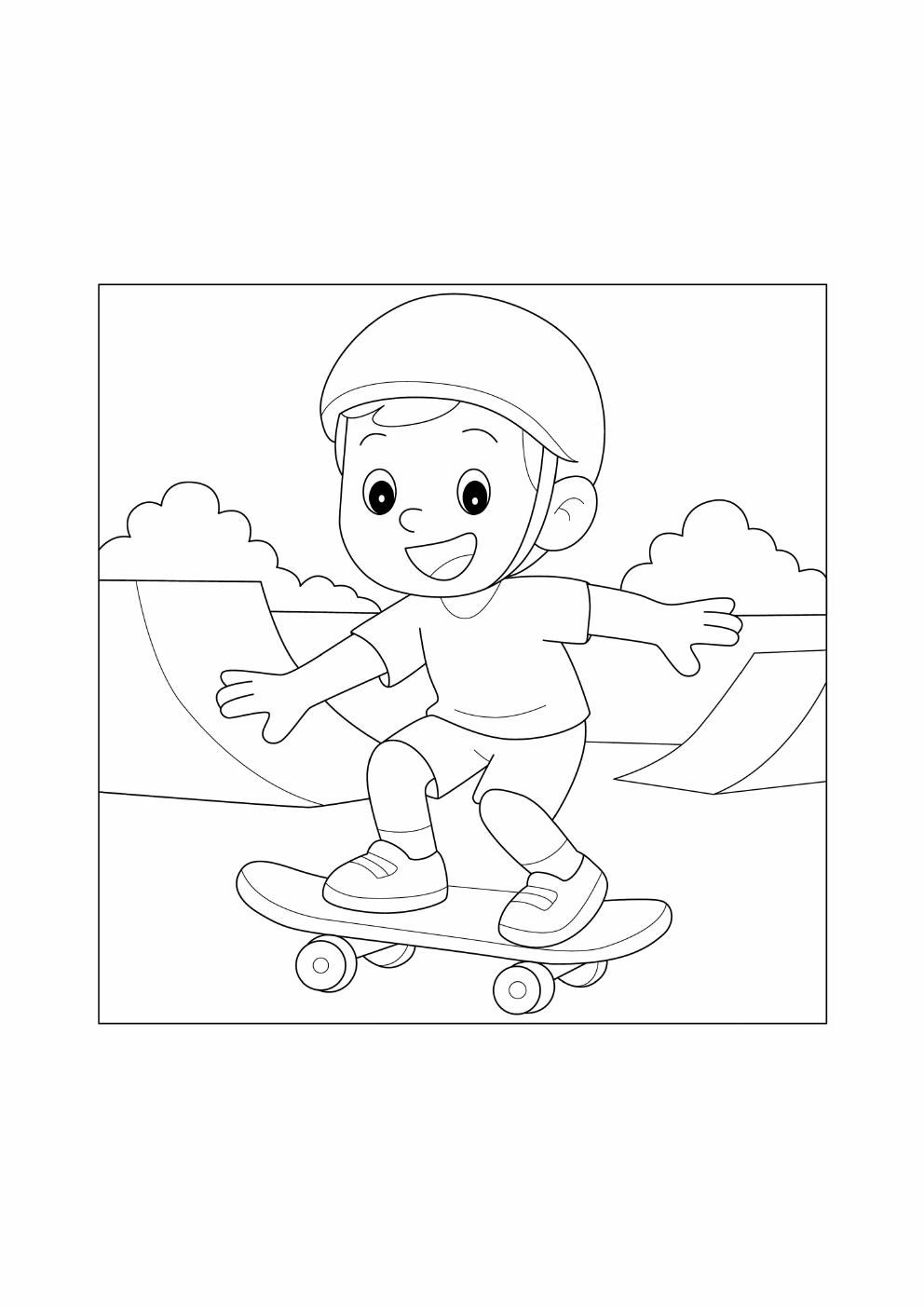 Kids Coloring Book coloring page 8