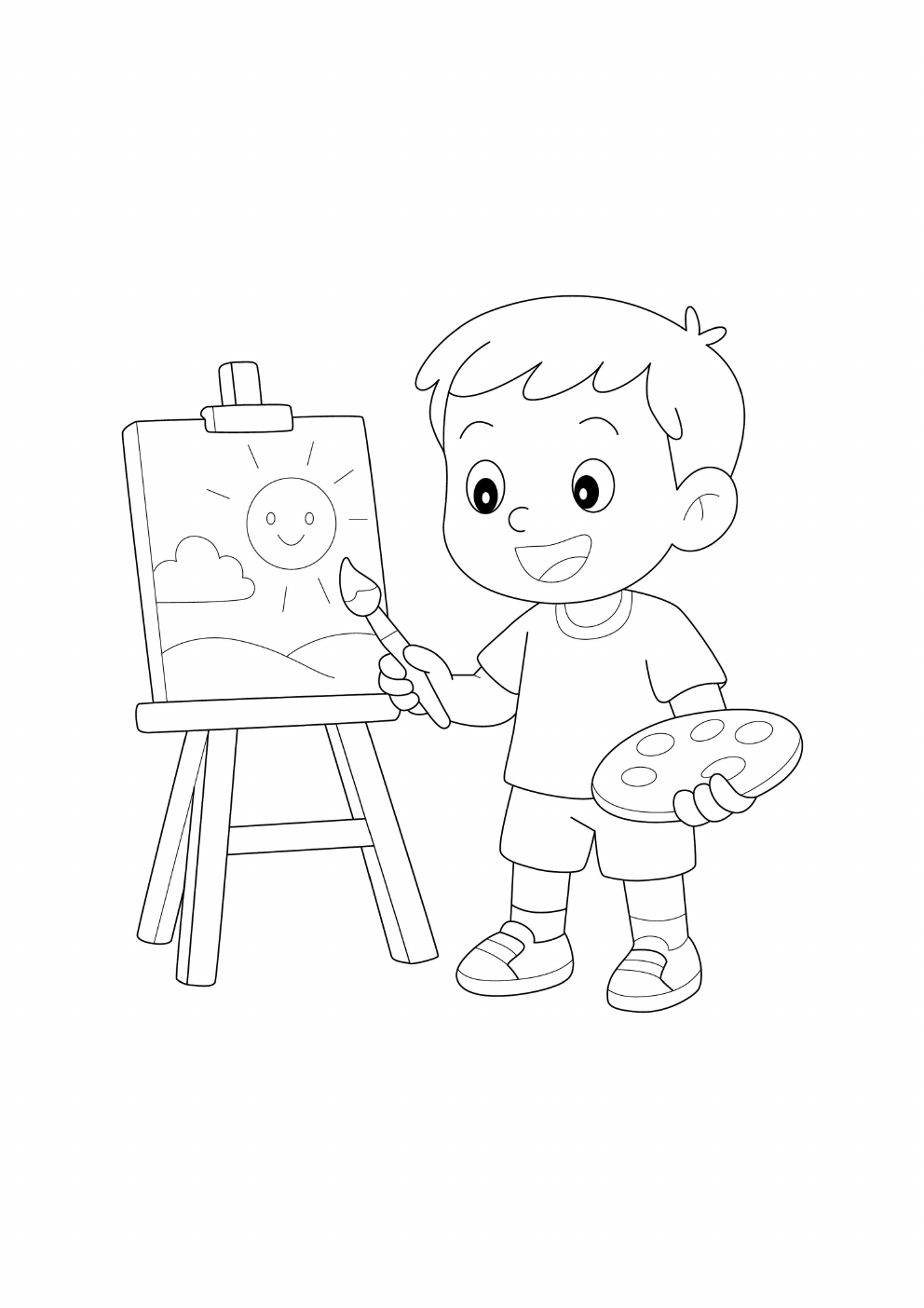 Kids Coloring Book coloring page 14