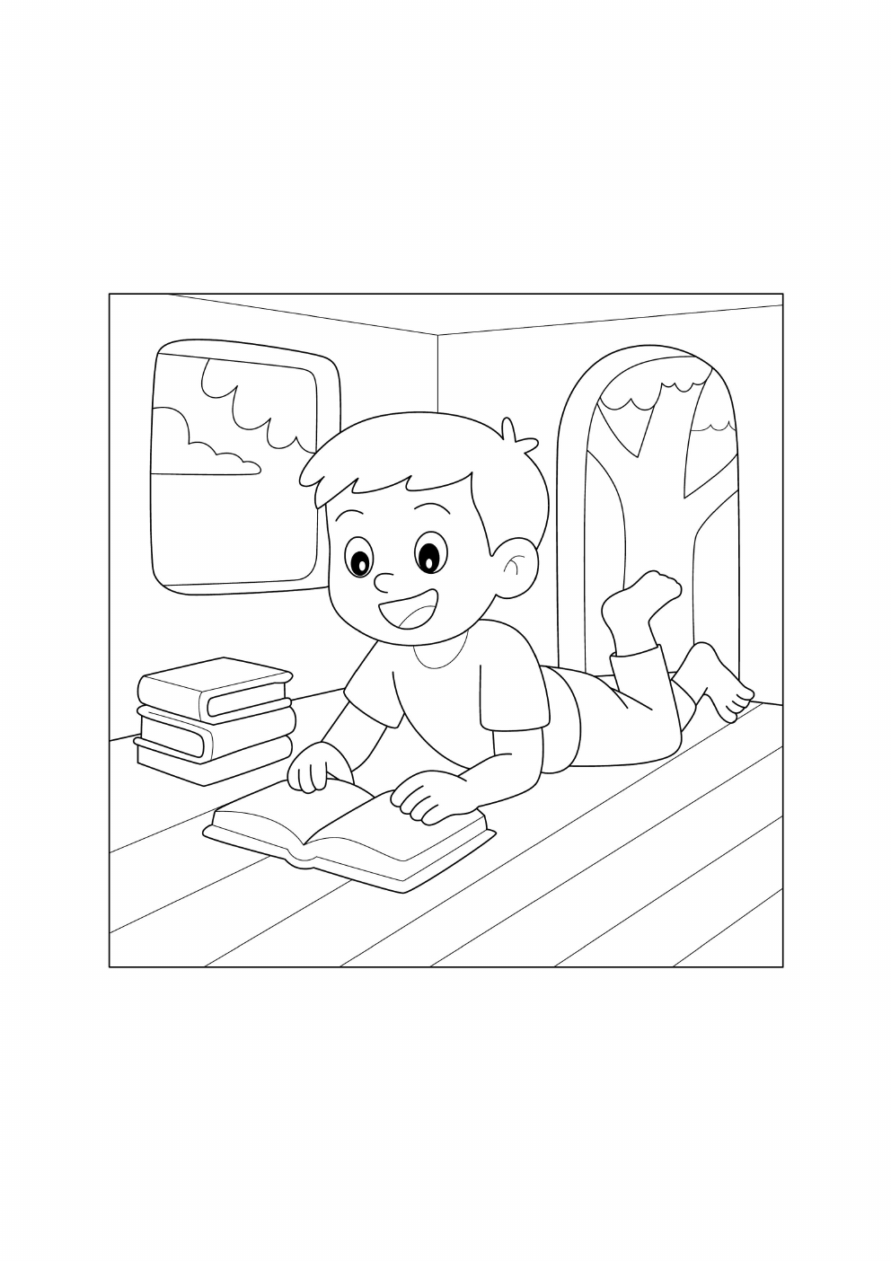 Kids Coloring Book coloring page 15