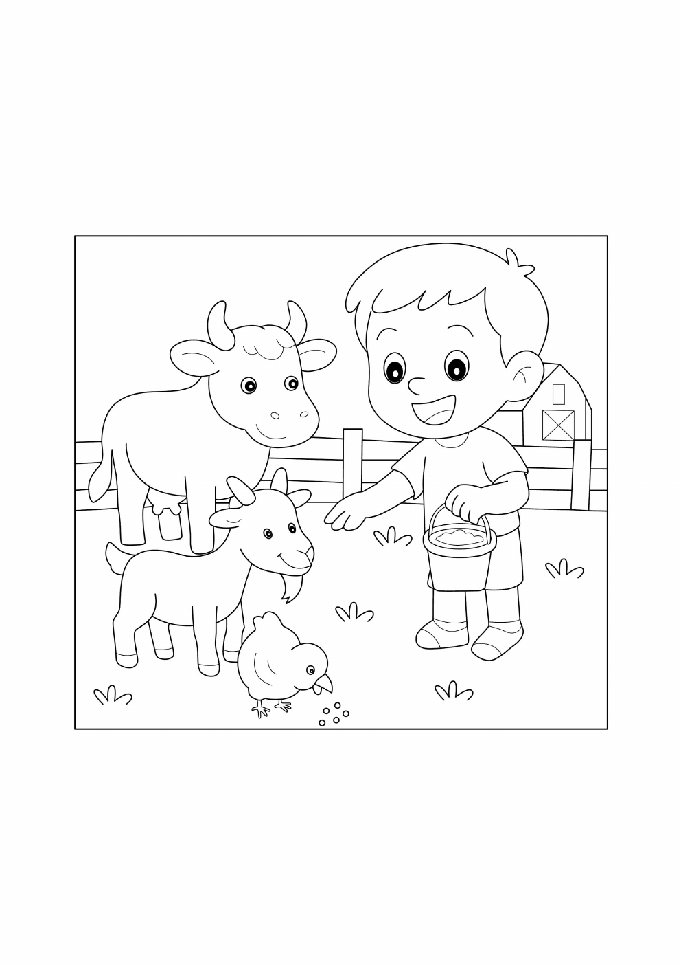 Kids Coloring Book coloring page 20