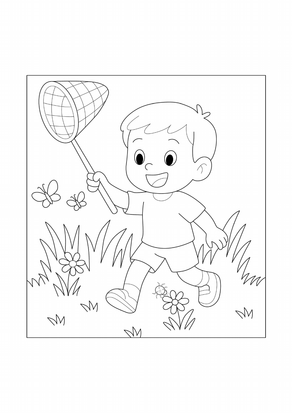 Kids Coloring Book coloring page 22