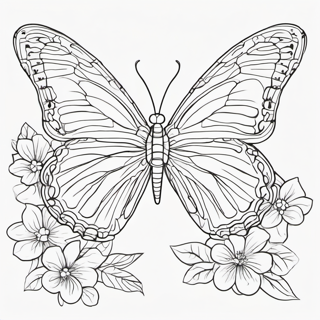 Butterfly World coloring page 11