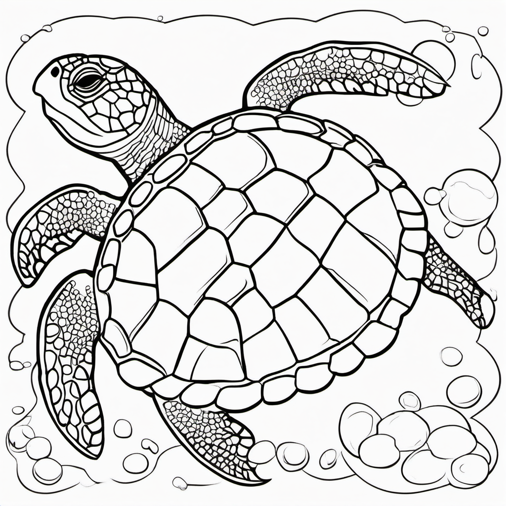 Deep Sea coloring page 2
