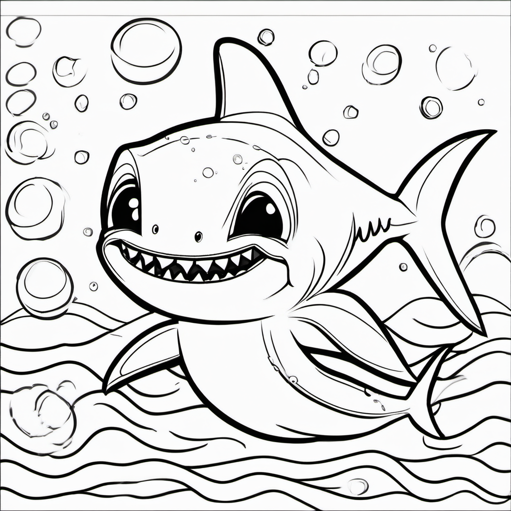 Deep Sea coloring page 9