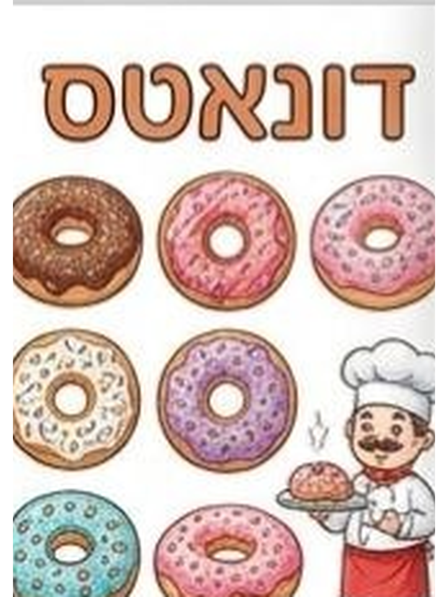 Donut Coloring Book
