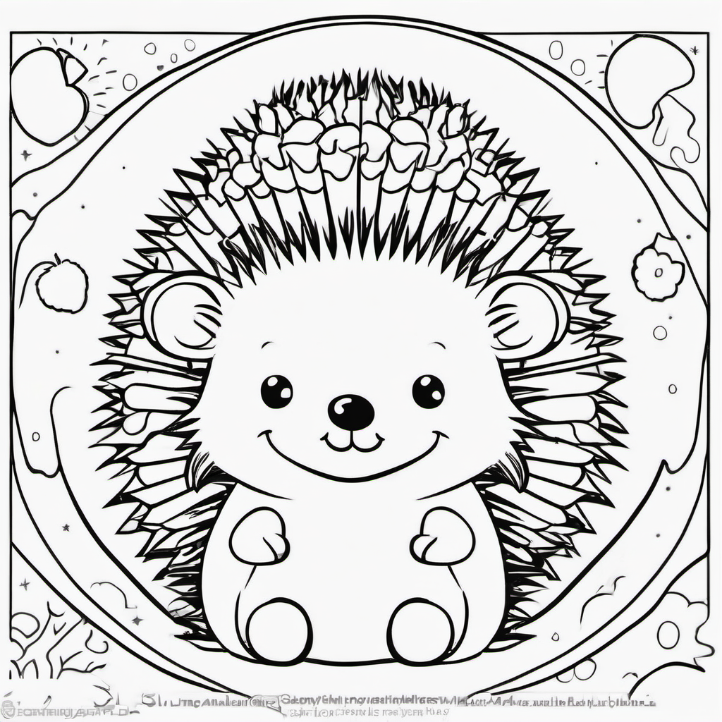 Enchanted Forest Animals coloring page 4