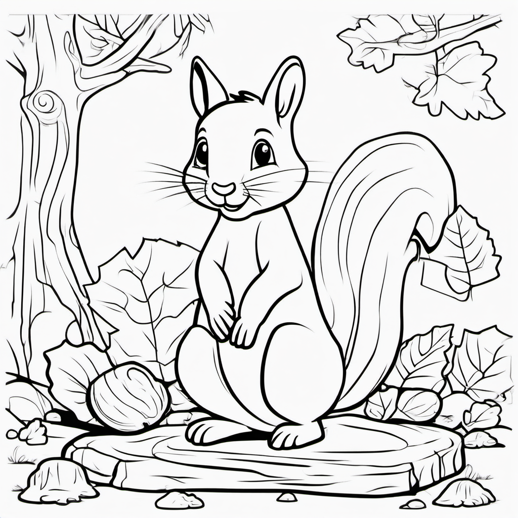 Enchanted Forest Animals coloring page 6