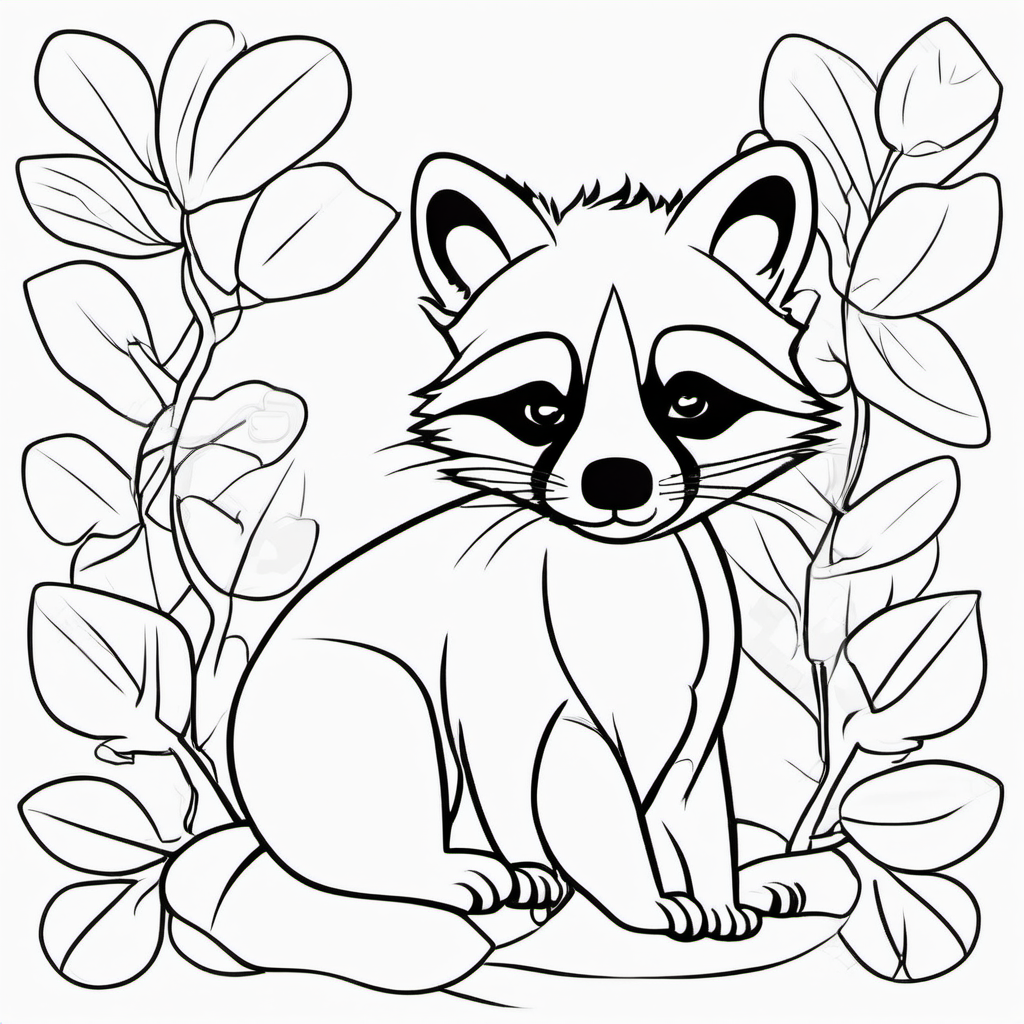 Enchanted Forest Animals coloring page 7
