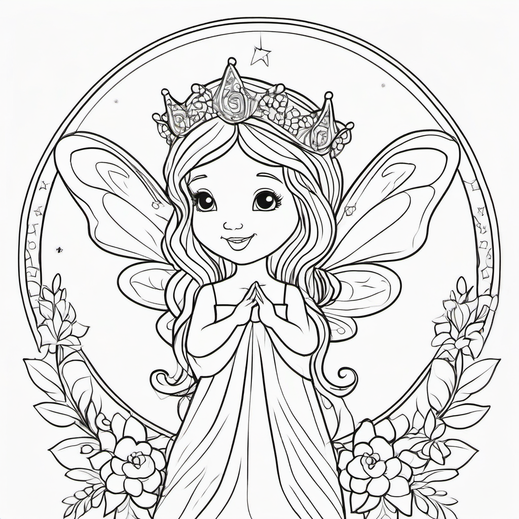 Fairy World coloring page 8