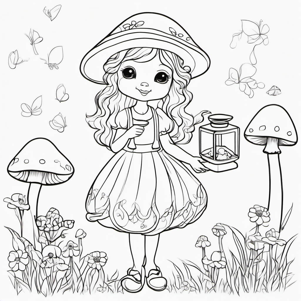 Fairy World coloring page 11