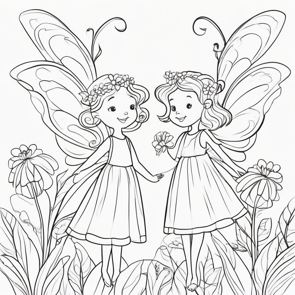 Fairy World coloring page 14