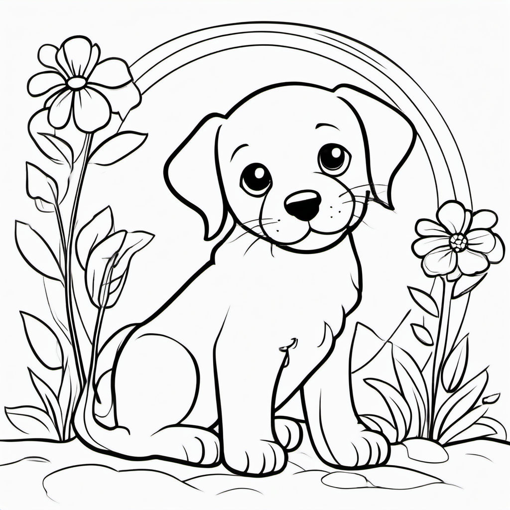 Farm Friends coloring page 9