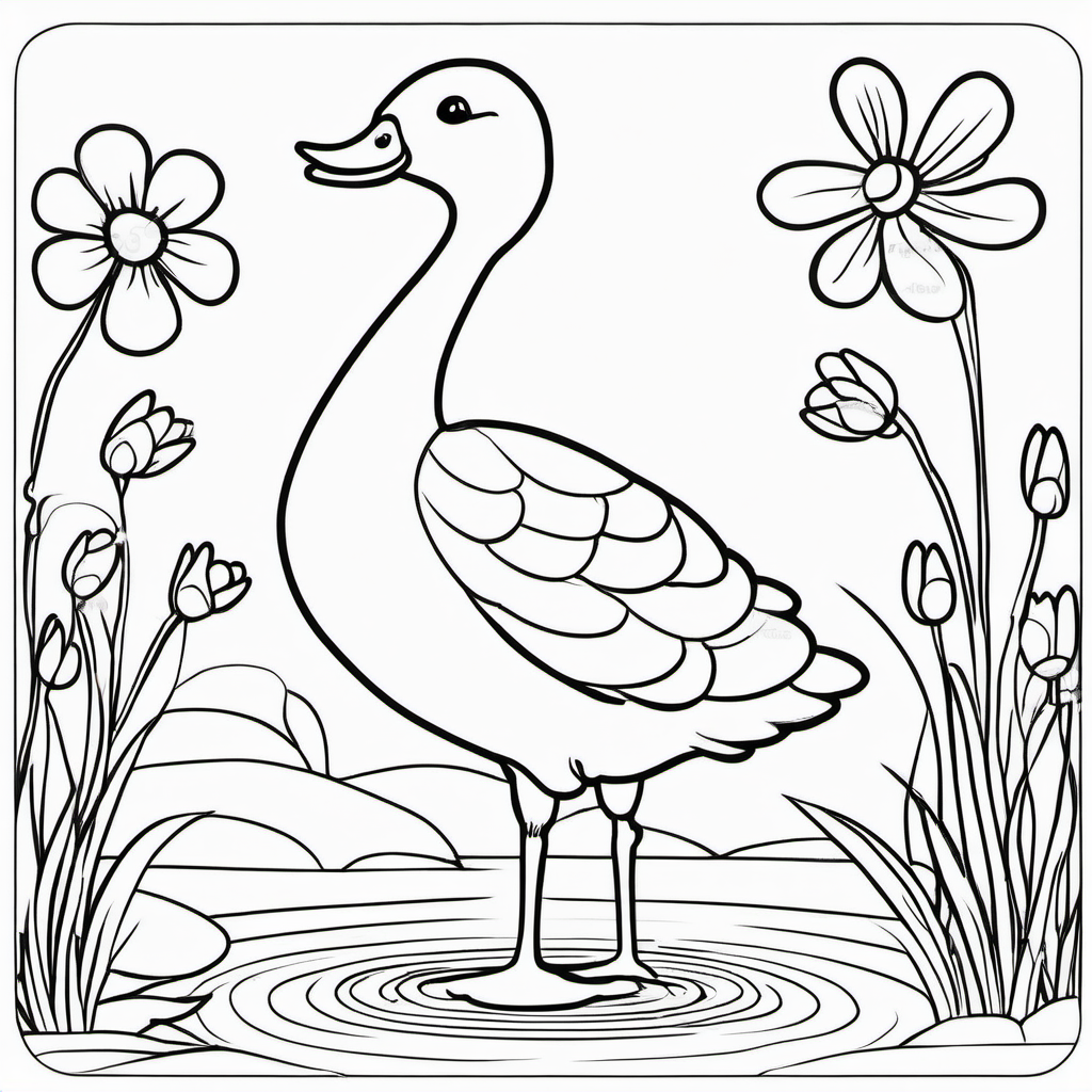 Farm Friends coloring page 11