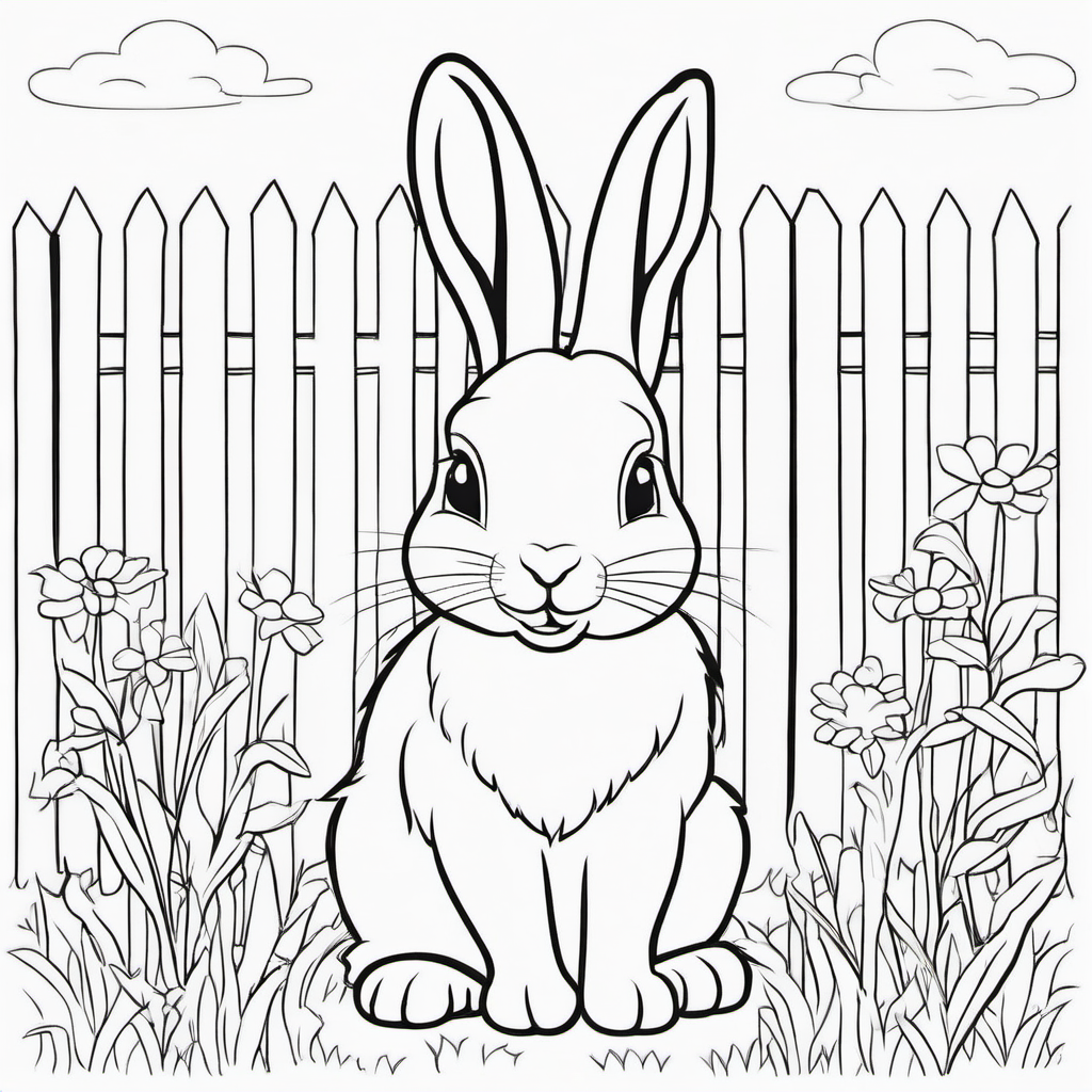 Farm Friends coloring page 12