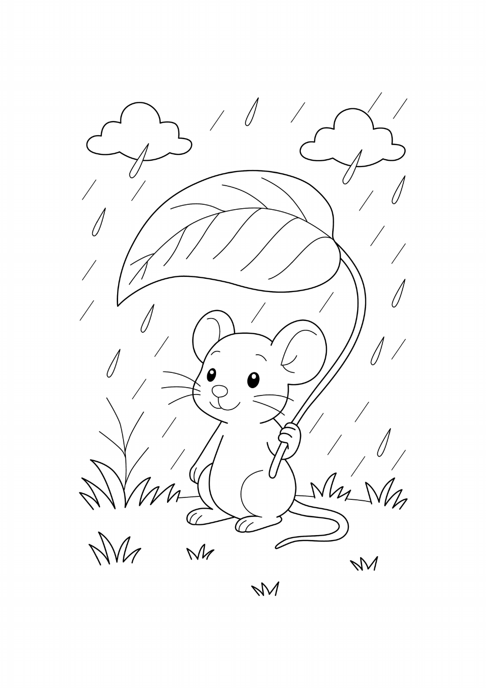 Leaves Coloring Book coloring page 9