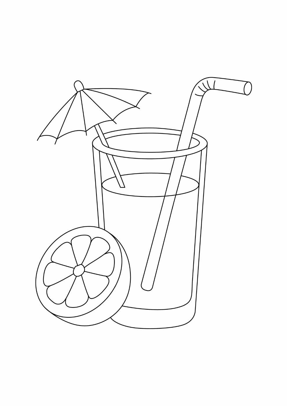 Lemon Coloring Book coloring page 7