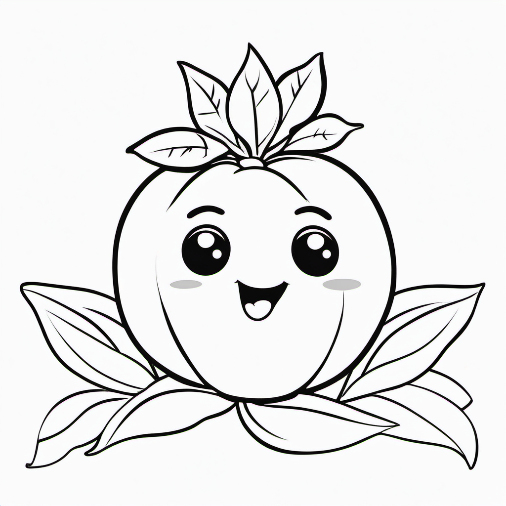 My First Fruits and Vegetables coloring page 5