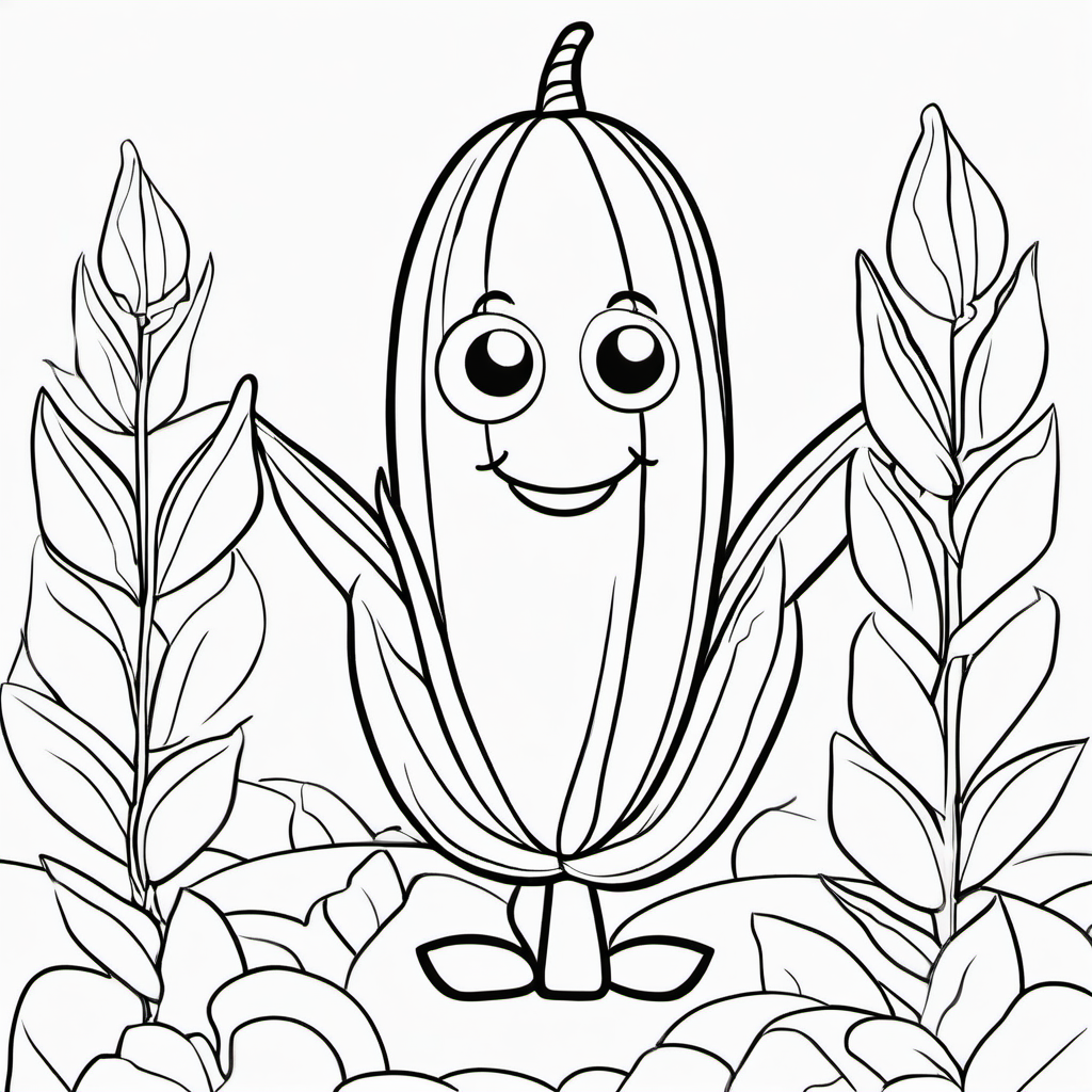 My First Fruits and Vegetables coloring page 6