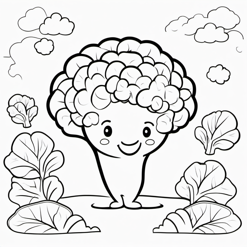 My First Fruits and Vegetables coloring page 10