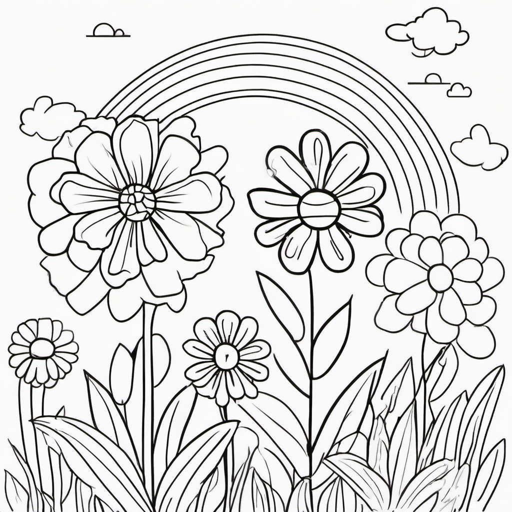 My Flower Garden coloring page 10