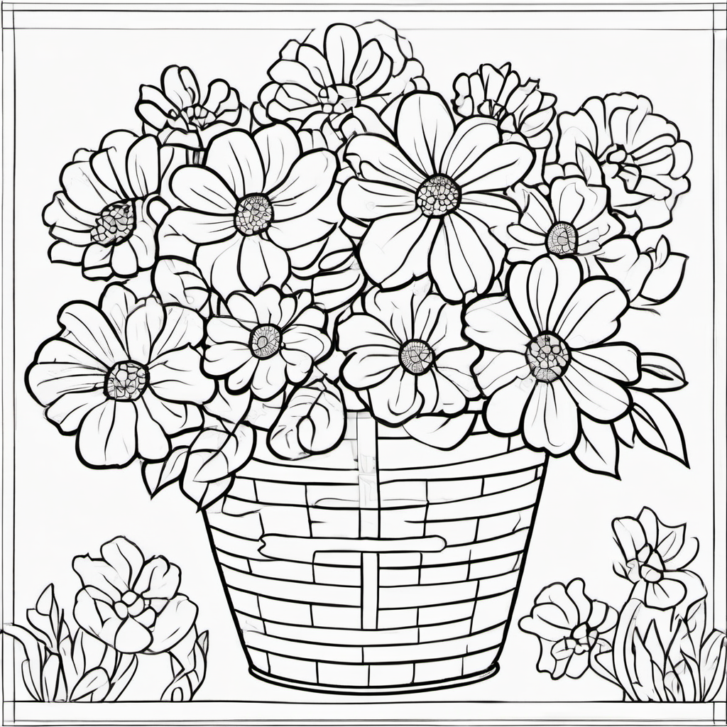 My Flower Garden coloring page 12