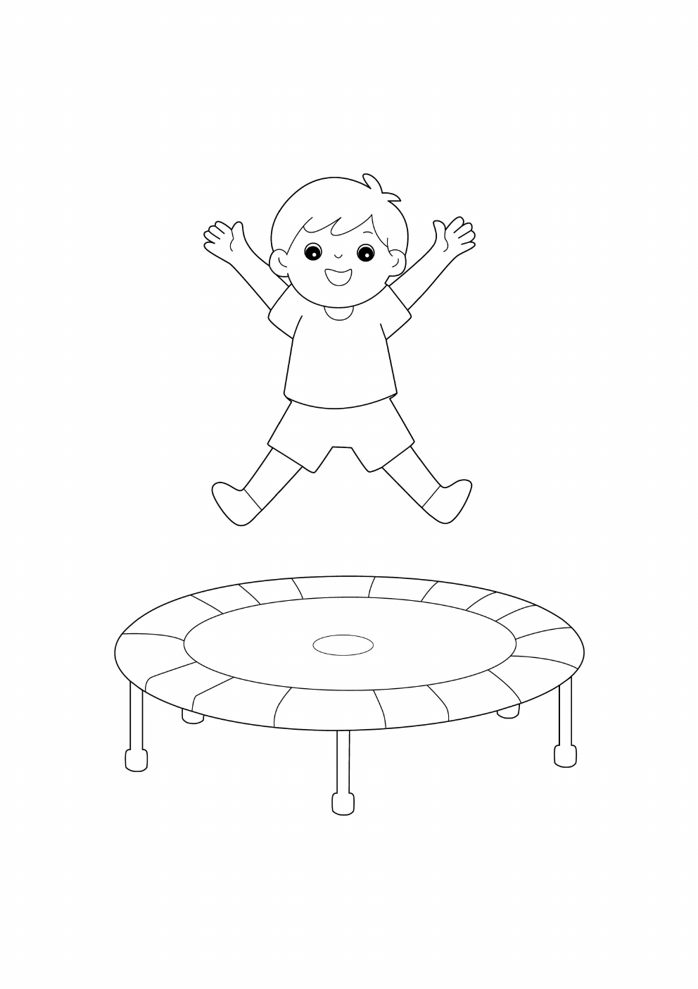 Park Coloring Book coloring page 3
