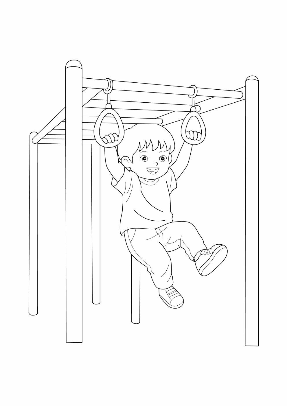 Park Coloring Book coloring page 5