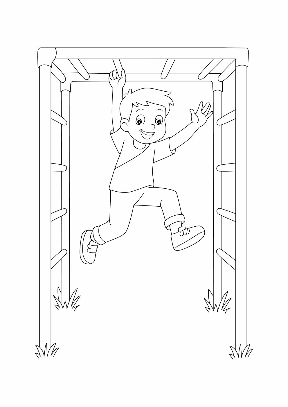 Park Coloring Book coloring page 6