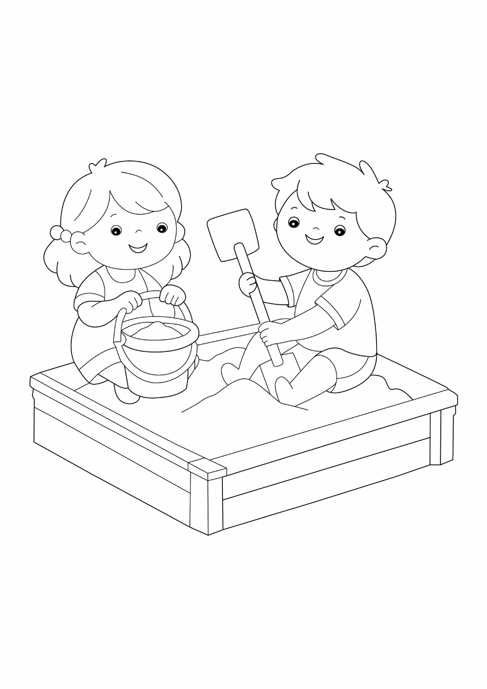 Park Coloring Book coloring page 8