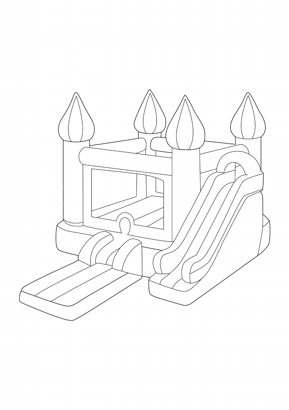 Park Coloring Book coloring page 9
