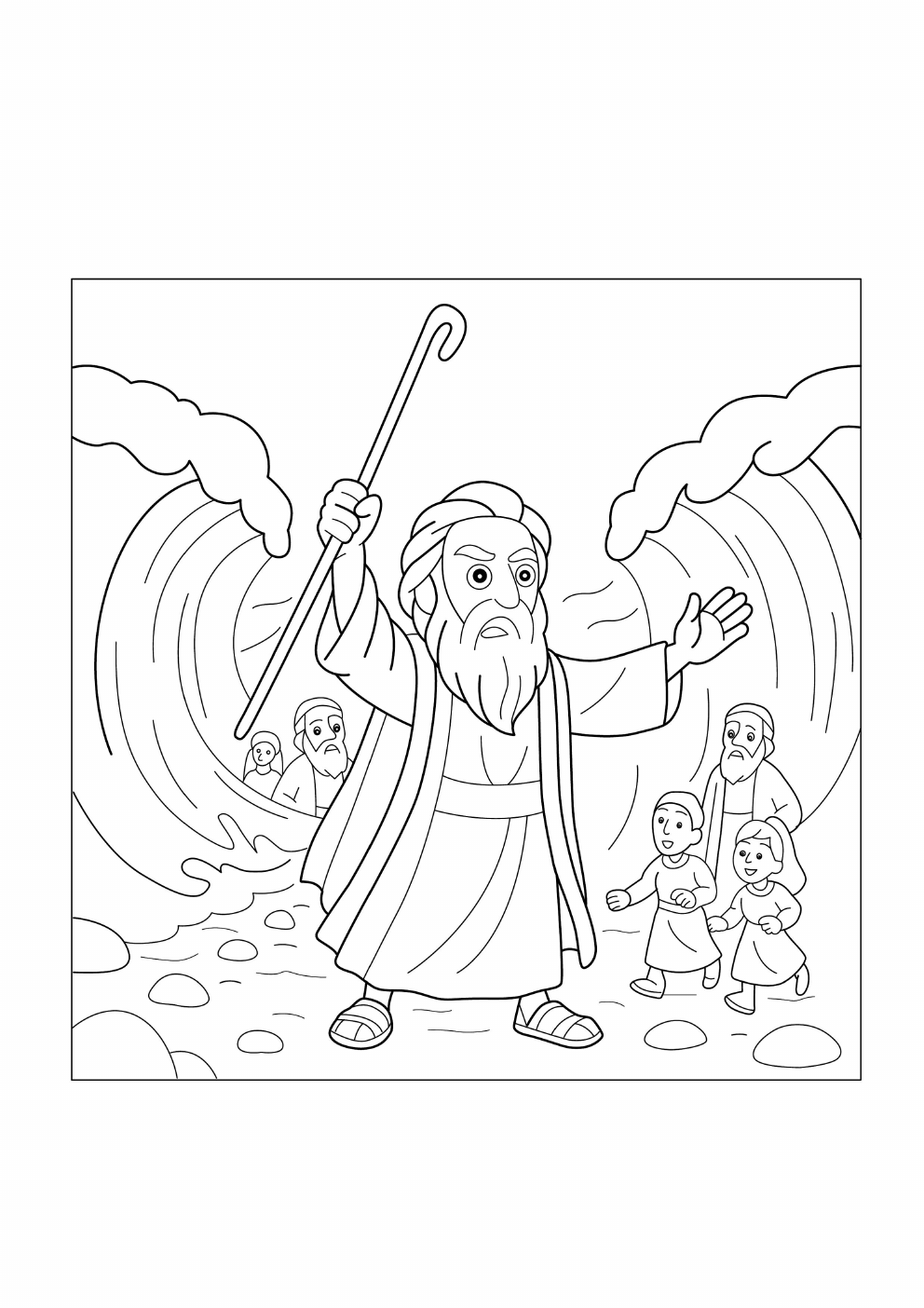Passover Coloring Book coloring page 1