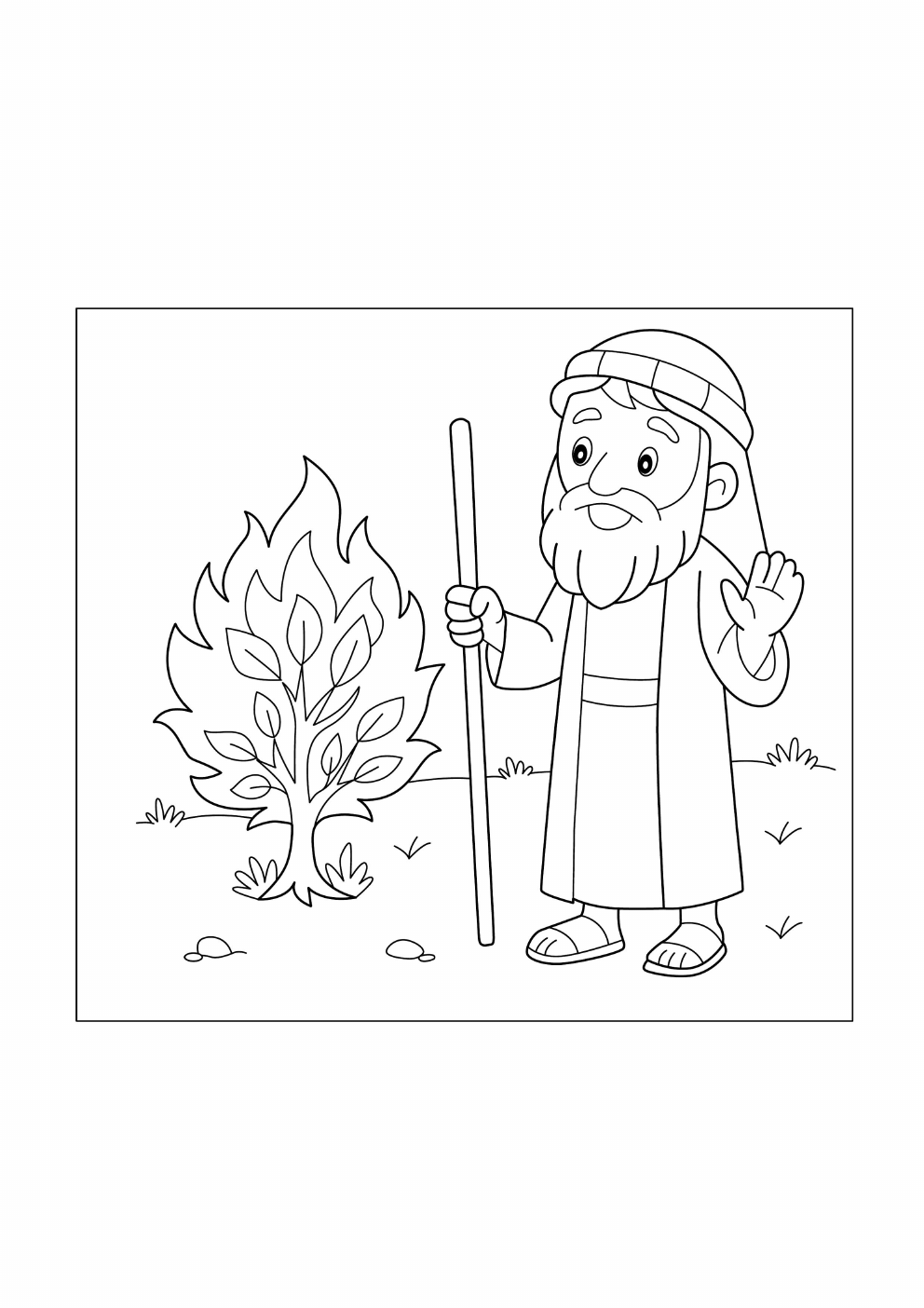 Passover Coloring Book coloring page 8