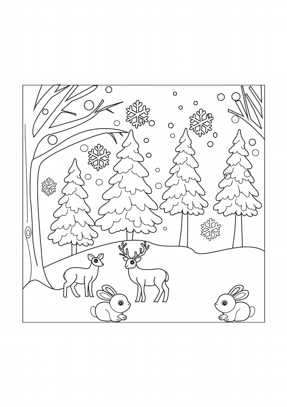 Scenery Coloring Book coloring page 2