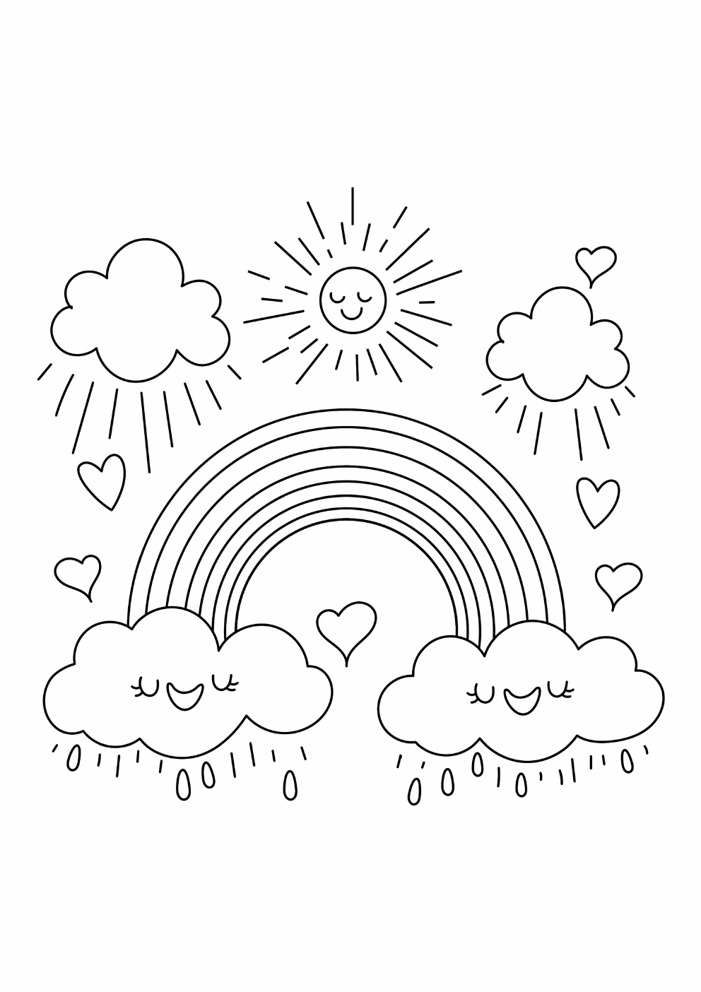 Weather Coloring Book coloring page 13
