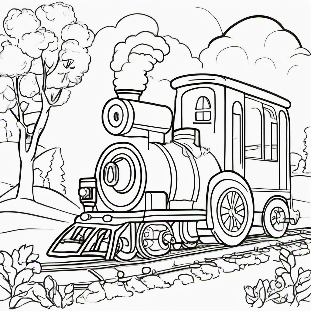 Work Vehicles coloring page 6