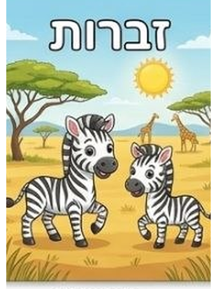 Zebra Coloring Book